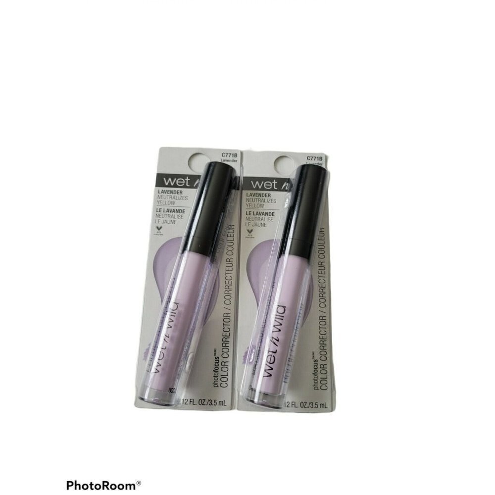2 New Wet N Wild C771B Lavender Color Corrector Ph
